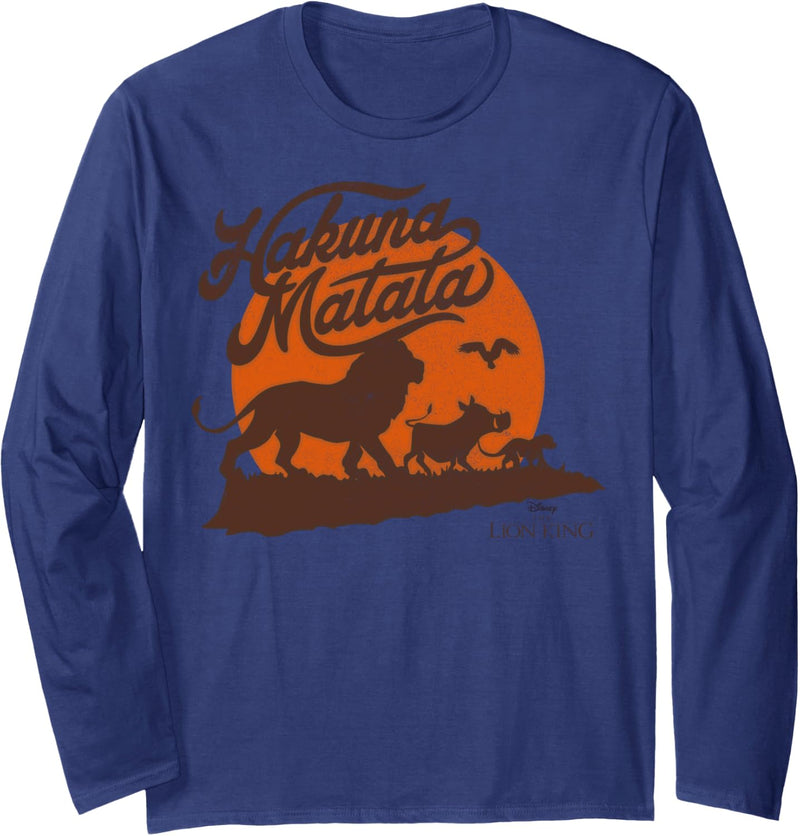 Disney The Lion King Simba Timon And Pumba Hakuna Matata Langarmshirt