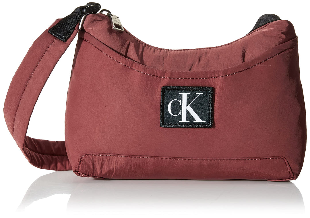 Calvin Klein Damen City Nylon Shoulder Bag16 Umhängetasche, Rot, Einheitsgrösse, Terracotta Tile, Ei