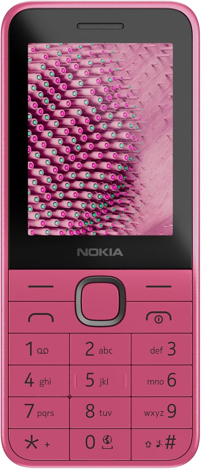 Nokia Mobiltelefon 225 4G (2,4", 128 MB) Pink 225 Pink, 225 Pink