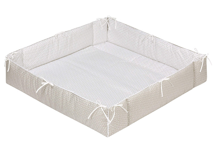 Alvi Laufgittereinlage universal Raute Taupe 70er & 100er Laufgitter 615009448, Taupe