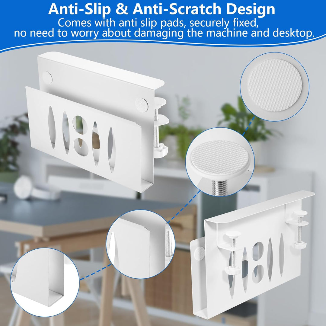 HAQIUHETO schubladen Organizer Laptop Stand Notebook ständer,Aus Stahl,kein Bohren erforderlich Zijs