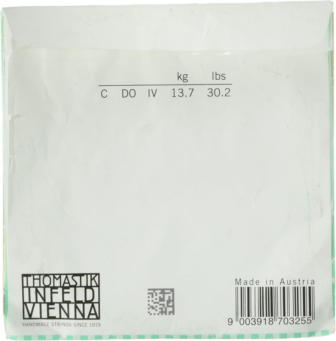 Thomastik Einzelsaite für Cello 4/4 Versum - C-Saite Seilkern, Wolfram/Chrom Umspinnung, mittel C VE