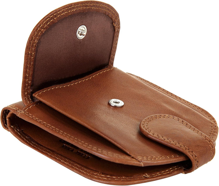 piké Geldbörse Echt Leder braun Damen - 016955