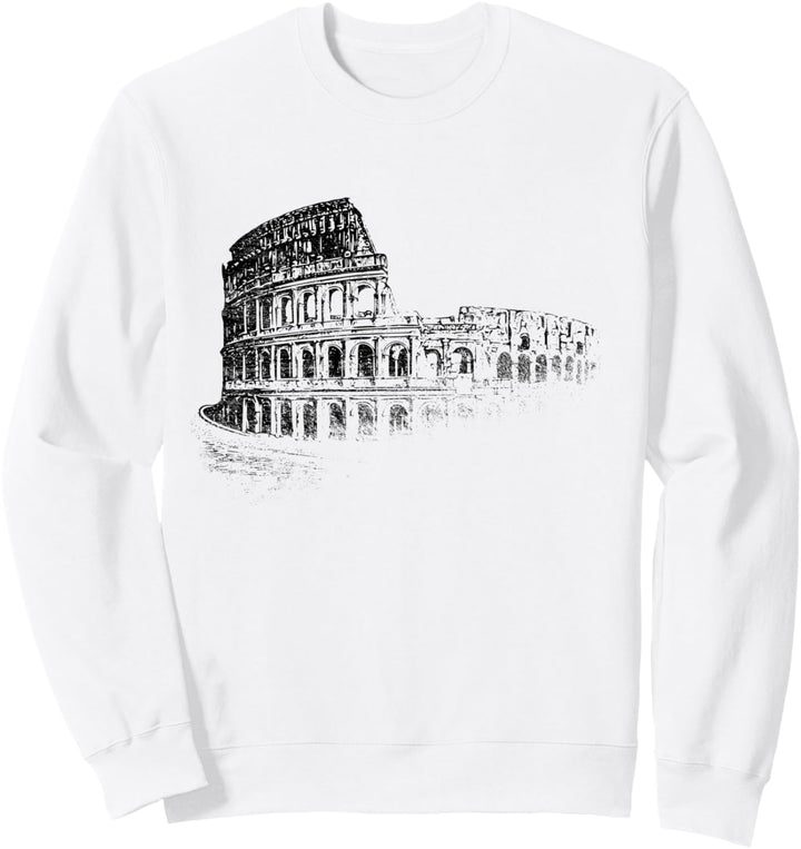 Rom Kolosseum Roma Rome Italy Italia Fan Amphitheater Rom Sweatshirt
