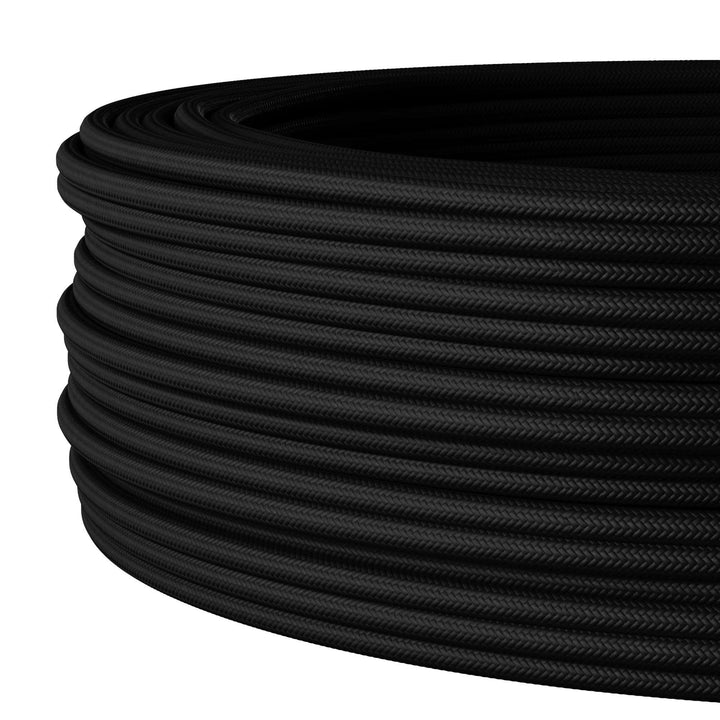 Textilkabel für flexible Elektroinstallation (H05VV-F), Stoffkabel 3x1.5mm², Aufputz-Textilkabel, In
