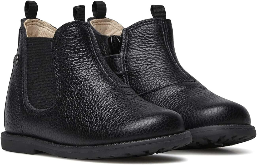 Falcotto WINTER WOOD-Beatle Boot aus Leder 26 EU Schwarz, 26 EU Schwarz