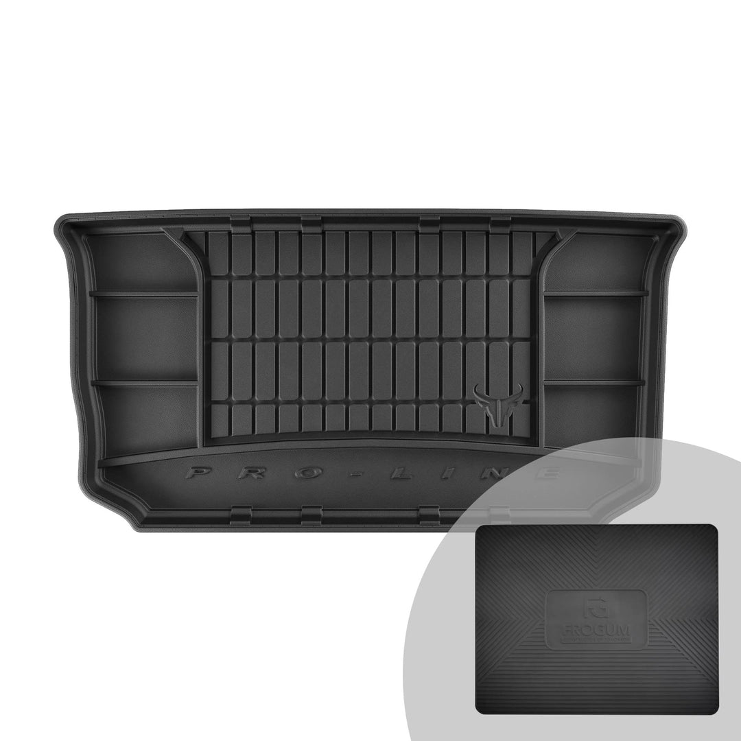 FROGUM ProLine 3D Gummimatte Exklusive Auto Kofferraummatte Kofferraumwanne für Renault Twingo III 2