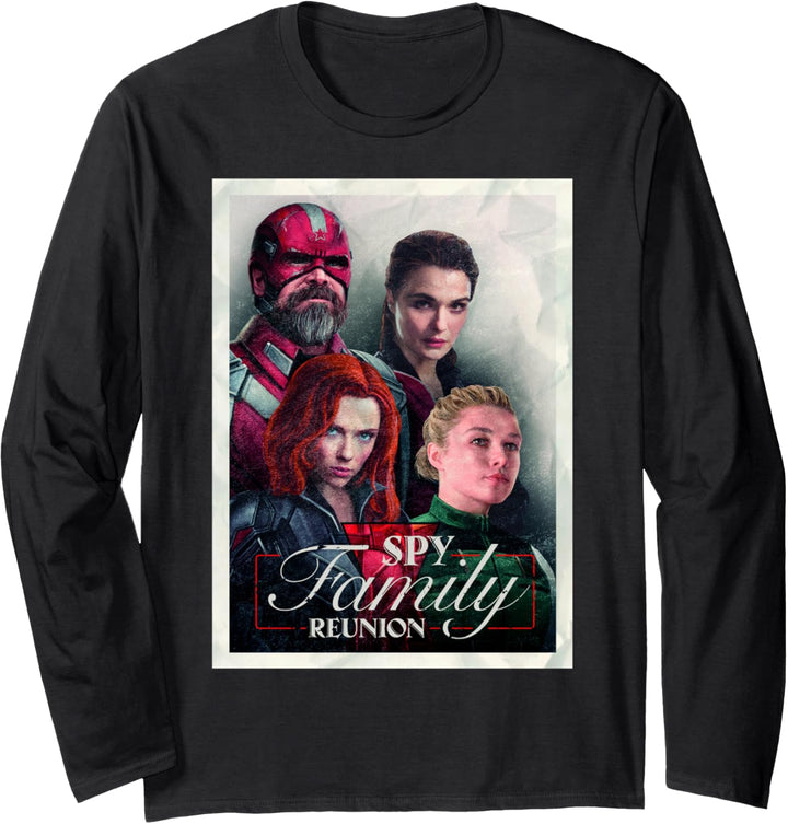 Marvel Black Widow Spy Family Reunion Langarmshirt