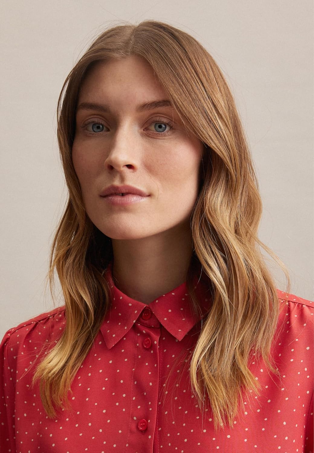 Seidensticker Damen Regular Fit Langarm Bluse 34 Koralle, 34 Koralle