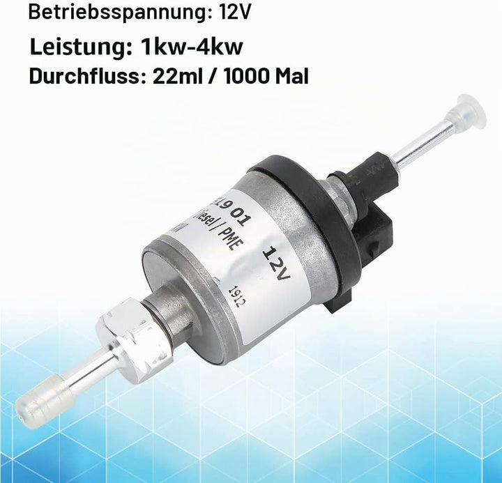 Heizungspumpe, Dieselheizung Passend für Eberspacher Airtronic D2/D4 12V OEM: 22451901