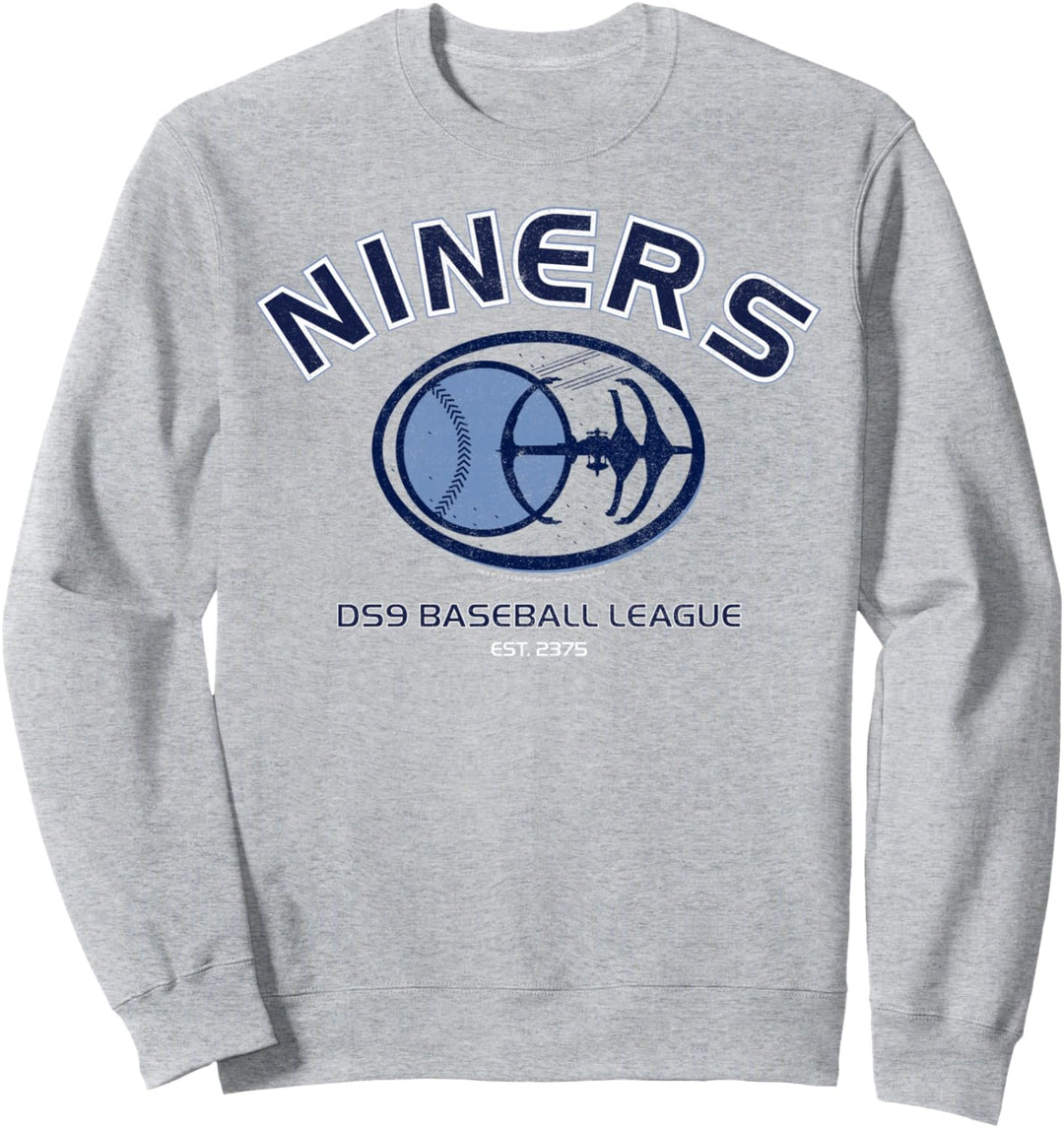 Star Trek: Deep Space Nine Niners Baseball League Logo Sweatshirt