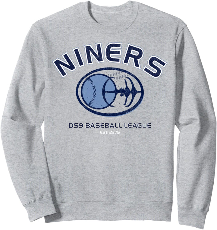 Star Trek: Deep Space Nine Niners Baseball League Logo Sweatshirt