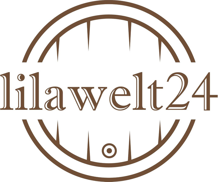 lilawelt24 2 x 5L GLASBALLON Weinballon GÄRBALLON GLASFLASCHE Flasche Gallone Leere Glasflasche zum