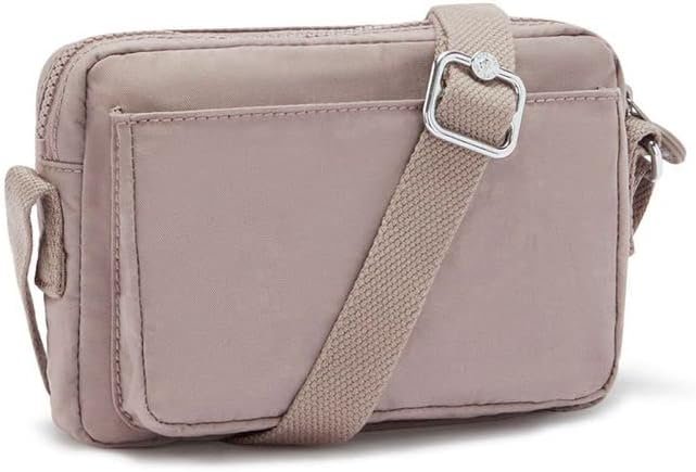 Kipling Damen Abanu Crossbody, Grau Gris, 20x13.5x7.5 cm (B x H x T) Grey Gris, Grey Gris