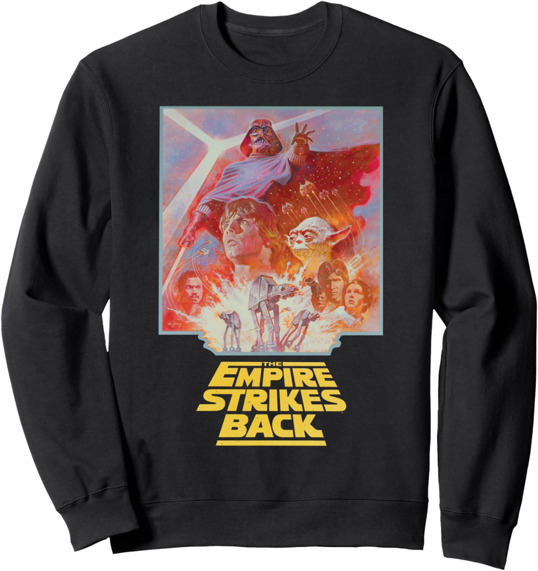 Star Wars The Empire Strikes Back Vintage Poster Sweatshirt