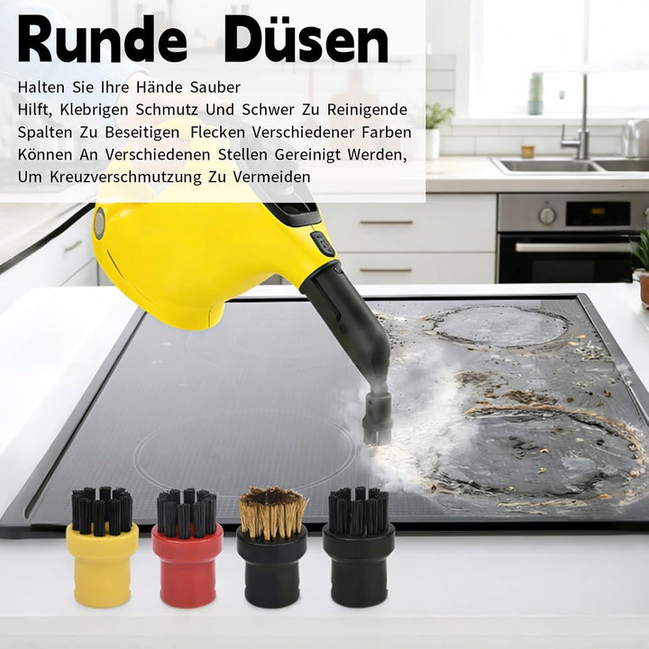 12 Stück Ersatzpads Set für Kärcher Dampfreiniger Zubehör, Ersatz Bodentücher Kompatibel für EasyFix
