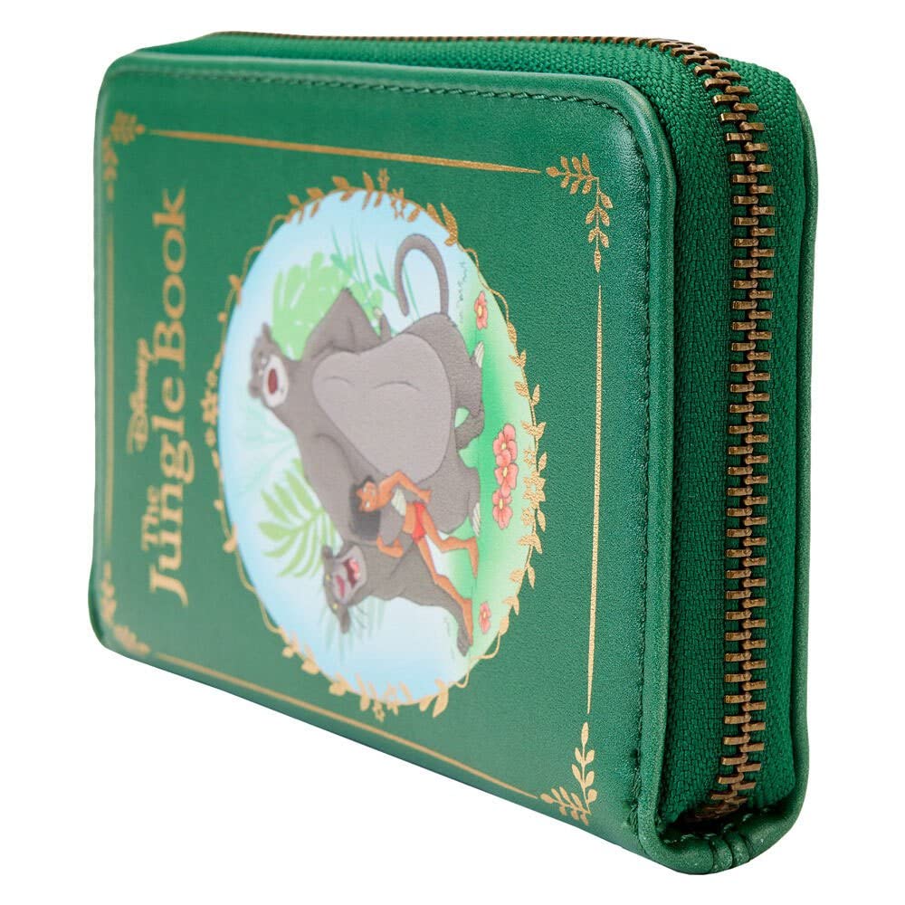 Loungefly Zip Around Purse Jungle Book Nue offiziell Disney Grün One Size Einheitsgrösse Mehrfarbig/
