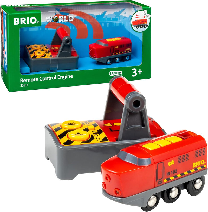 BRIO World 33213 IR-Frachtlok - Elektrische Lokomotive mit Fernsteuerung - Zubehör World - Kleinkind