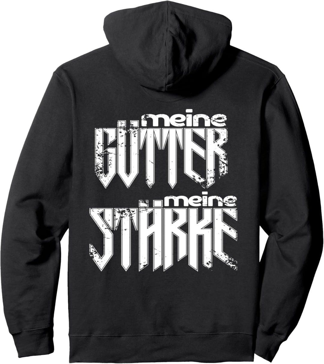 Wikinger Meine Götter Nordische Mythologie Pullover Hoodie