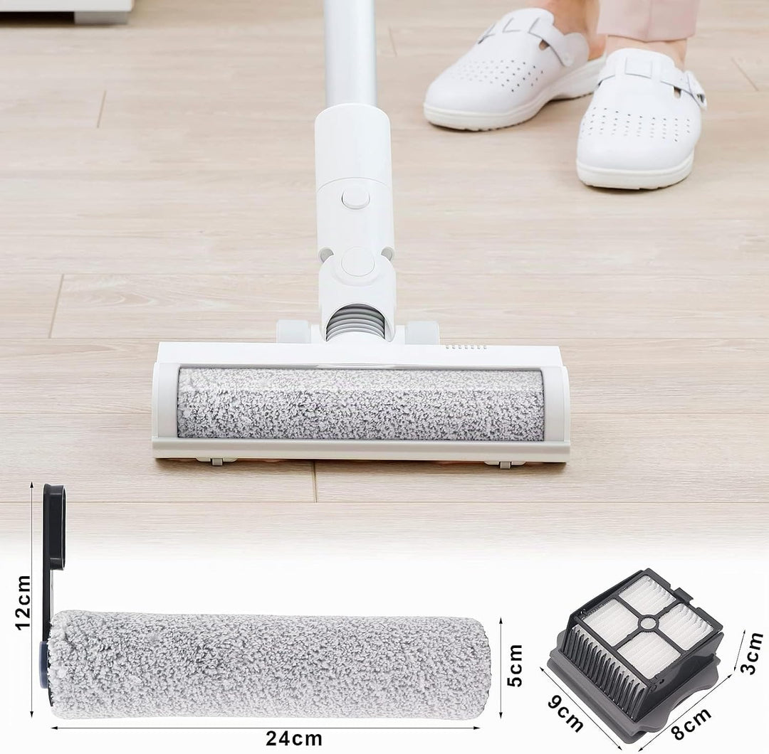 Ersatzteile für Tineco Floor One S5, Bürstenrolle und Ersatzfilter für Tineco Floor One S5 und S5 pr