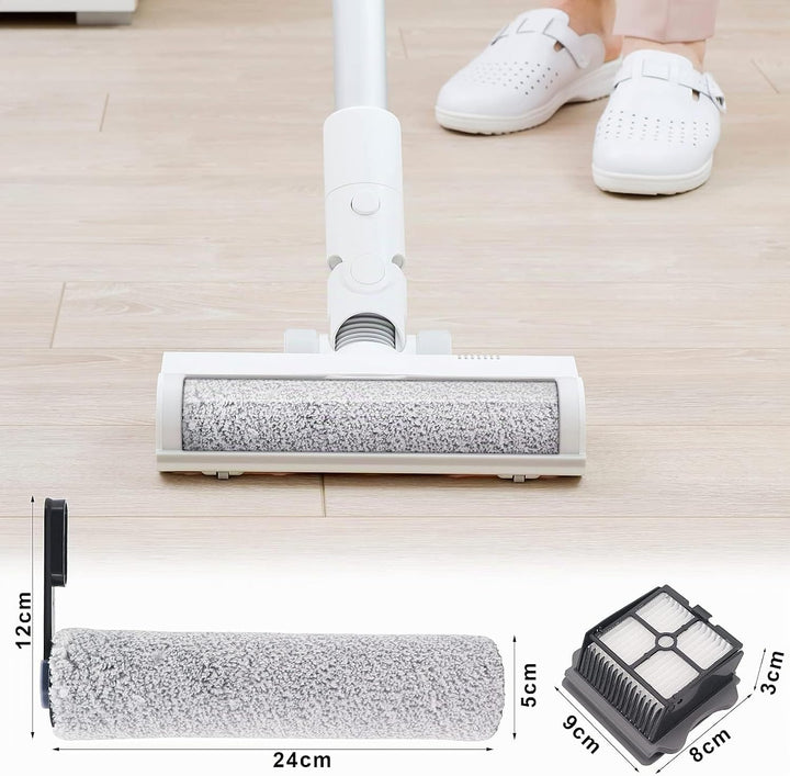 Ersatzteile für Tineco Floor One S5, Bürstenrolle und Ersatzfilter für Tineco Floor One S5 und S5 pr