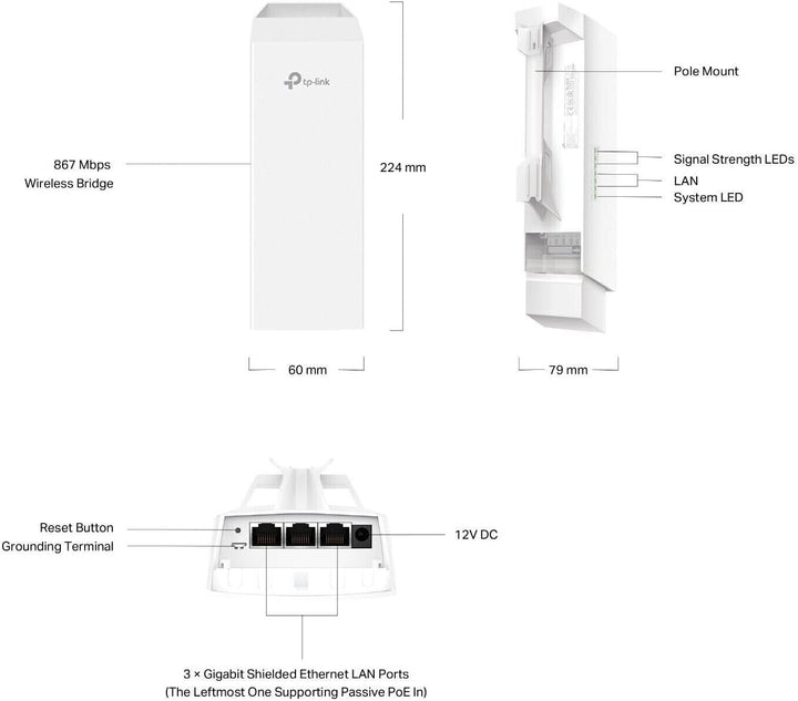TP-LINK Omada EAP211-Bridge Kit