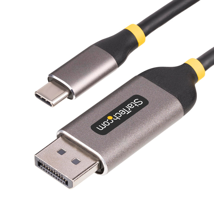 StarTech 3m USB-C auf DP 1.4 Kabel, 8K 60Hz, HDR10 (142-USBC-DP-8K-10F) | 4K 144Hz, DP Alt Mode, USB