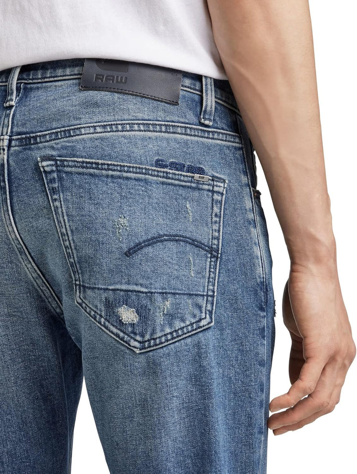 G-Star Herren Jeans 29W / 32L Blau (Faded Cascade Restored 51001-c052-c966), 29W / 32L Blau (Faded C