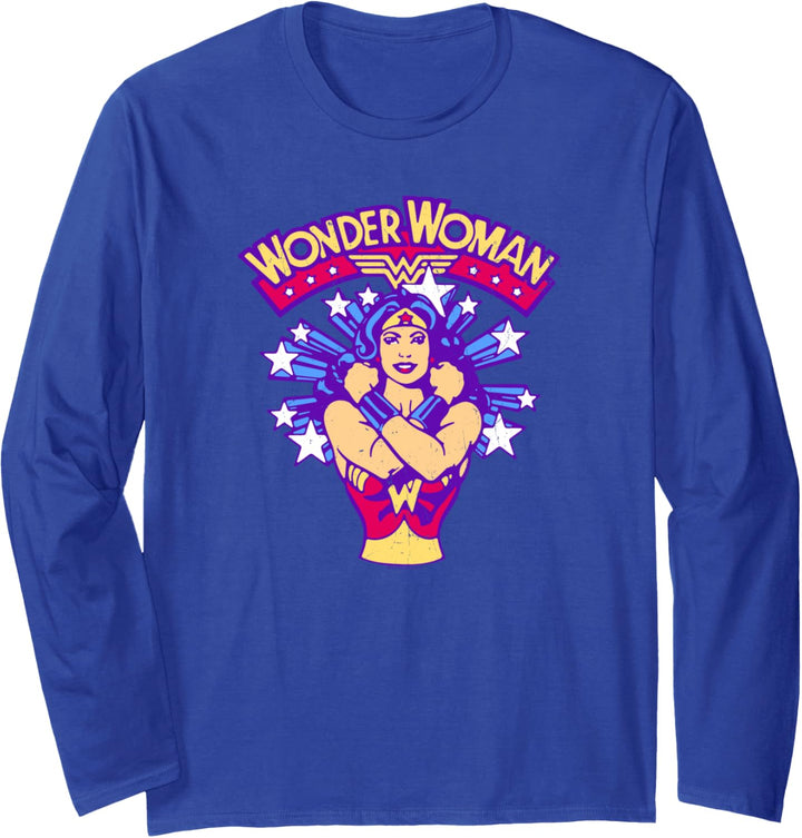 Wonder Woman Star Crossed Langarmshirt