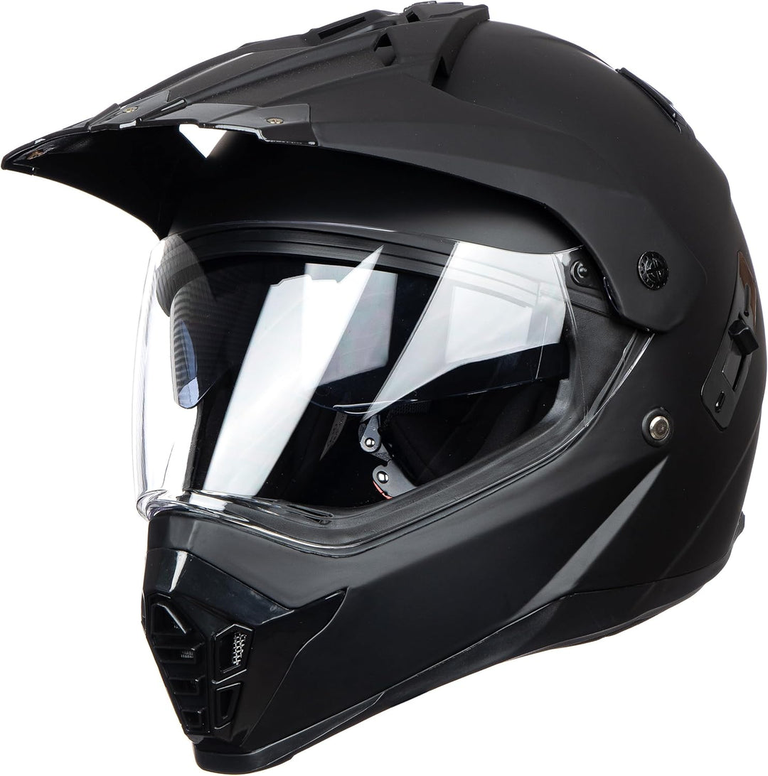 JIEKAI Adventure Helme Motocross Helm Sicherheitsnorm ECE 22.05 Motorradhelme,Roller Ski ATV Helm S