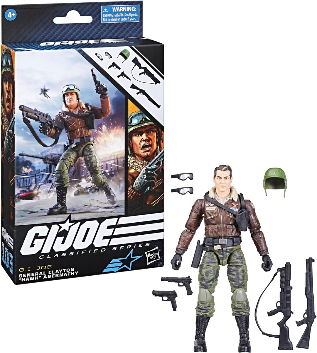 G.I. Joe Classified Series General Clayton Hawk Abernathy Sammel-Actionfigur 103 15,2 cm Actionfigur