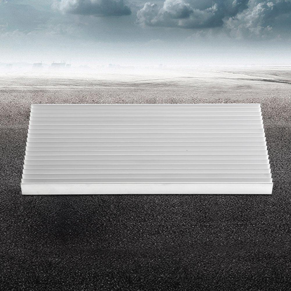 Aluminium Kühlkörper LED Heatsink Waerme Diffuse Kühlrippen Kit Thermisch kühl Fin mit 19 Flossen 30