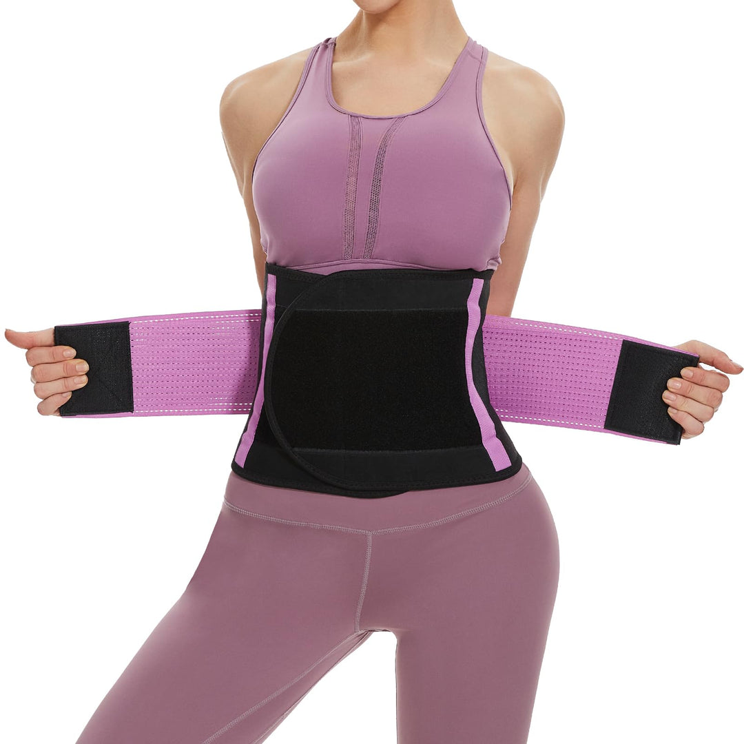 SIHOHAN Bauchweggürtel, Fitness Gürtel Verstellbarer, Taille Trimmer Gürtel Fitnessgürtel, Abnehmen