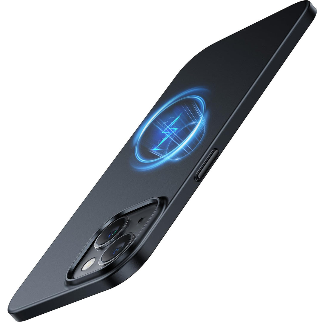 TORRAS Dr. Ultra Dünn 2024 Neu für iPhone 15 Hülle für MagSafe [TOP Magnetkraft] Samtiger Griff &amp; El
