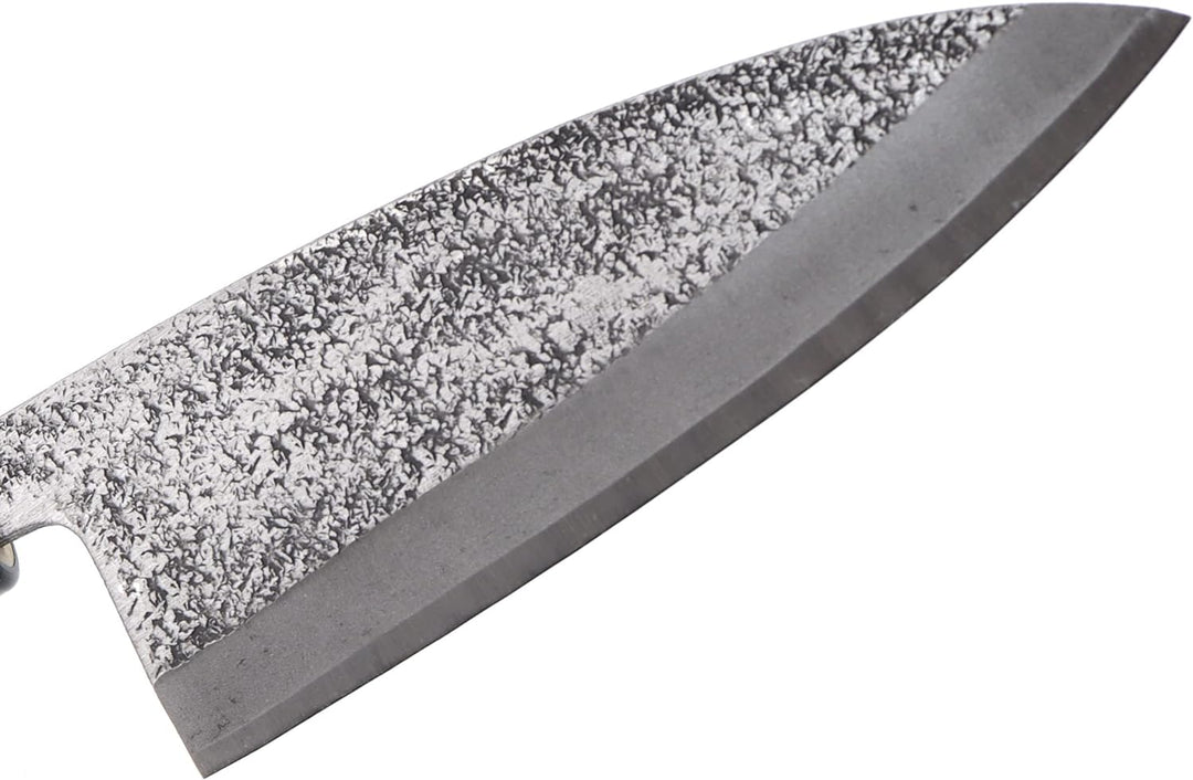 Küchenmesser Deba Japanisches Handgeschmiedet Klinge gehämmert 12 cm - Japan Messer Debamesser