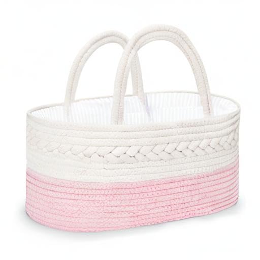 Maliton Baby Windel Caddy Organizer，Wickeltisch Organizer Aufbewahrungskorb mit Herausnehmbaren Fäch