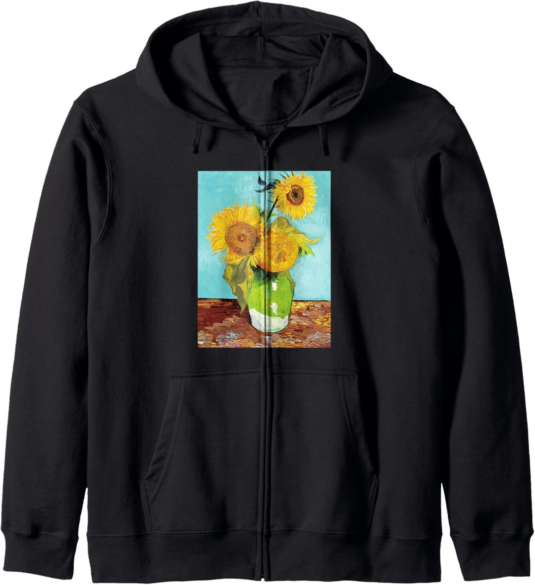 Vincent van Gogh's Sonnenblumen Kapuzenjacke