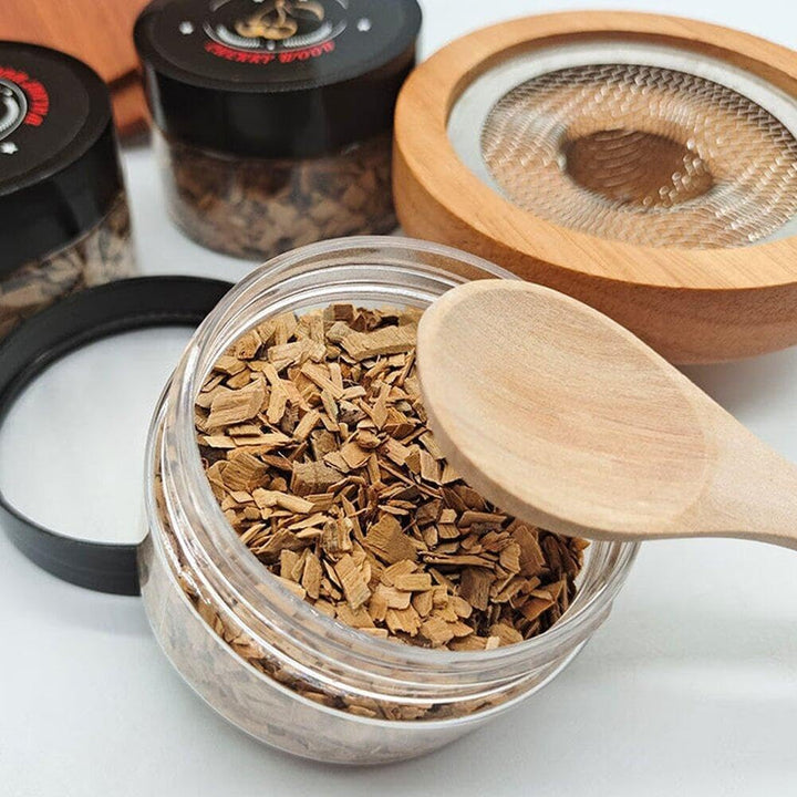 Cocktail -Raucher -kit Bourbon Whisky Holz Bartending Sägemehl Raucher Set Bar Accessoires Werkzeuge