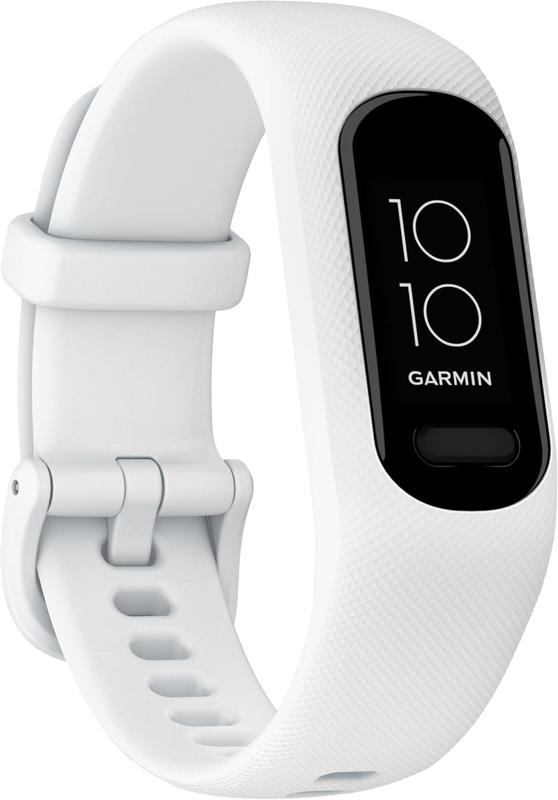 Garmin vívosmart 5 – Fitness-Tracker mit extragrossem OLED-Touchdisplay, Gesundheitsfunktion wie Sch