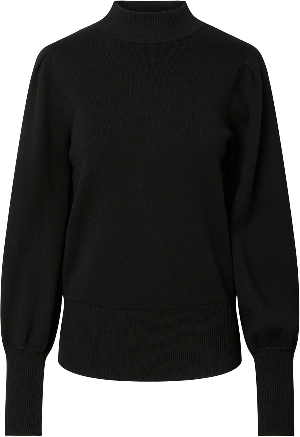 YAS Damen Yasfonny Ls Knit Pullover S. Noos Strickpullover S Schwarz, S Schwarz
