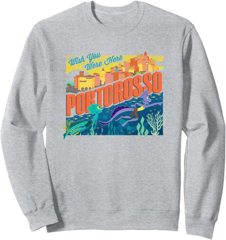 Disney Pixar Luca Portorosso Wish You Were Here Sweatshirt
