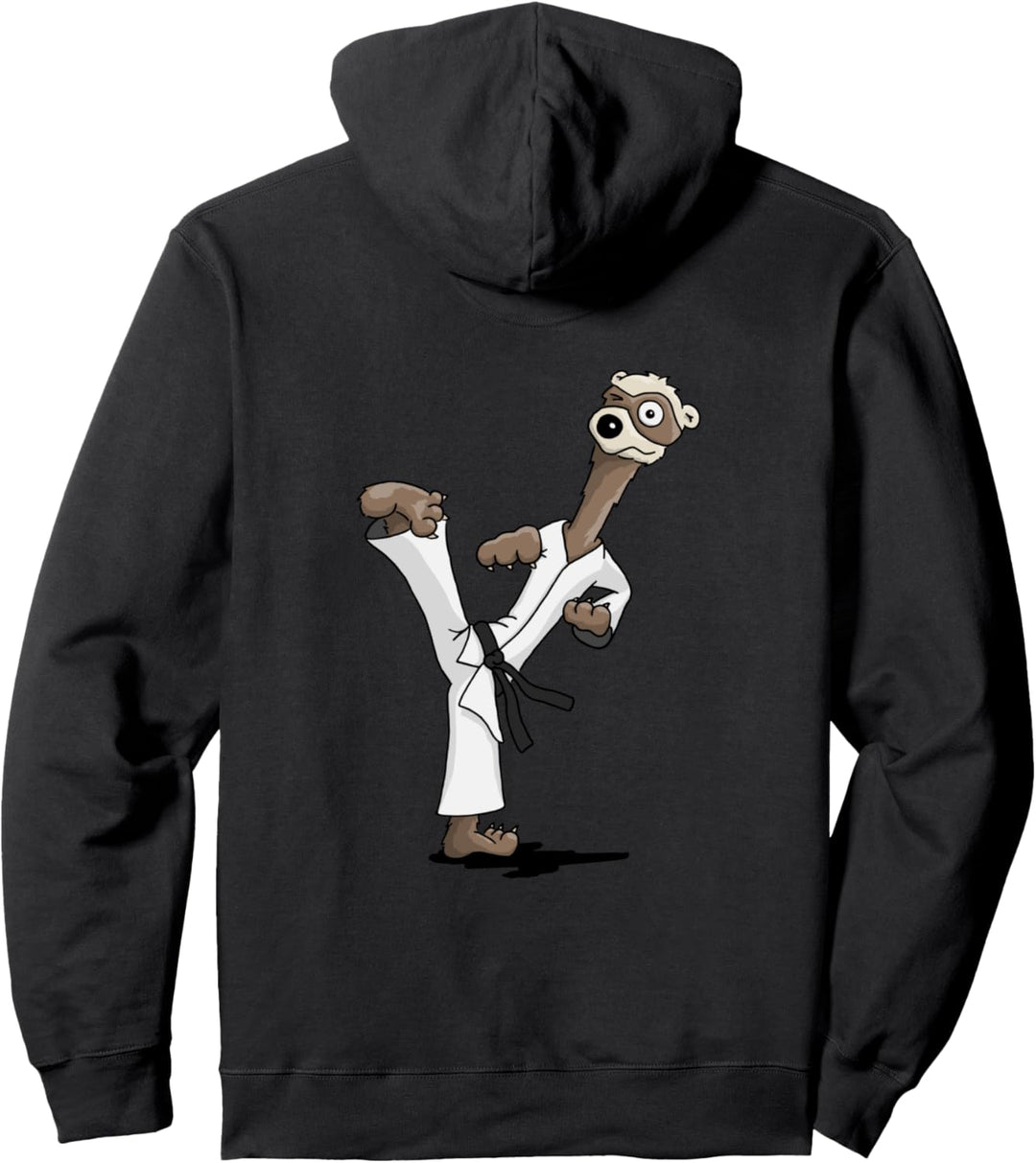 TaeKwonDo Frettchen Kampfsport Kung-Fu Sidekick Pullover Hoodie