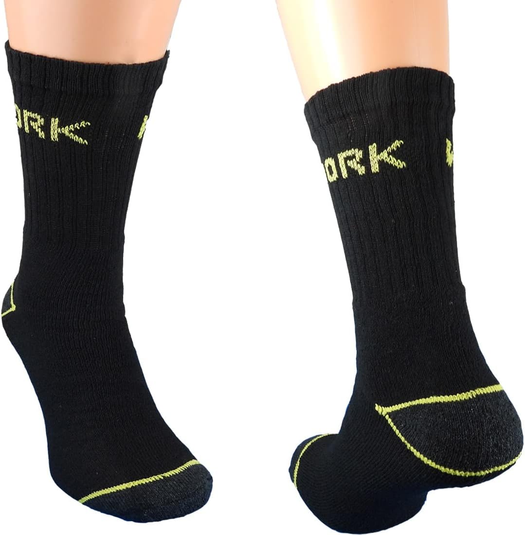 Dunkelstein 5 | 10 | 20 Paar Herren Arbeitssocken 43-46/39-42 Baumwolle Herren Arbeit Worksocken Soc