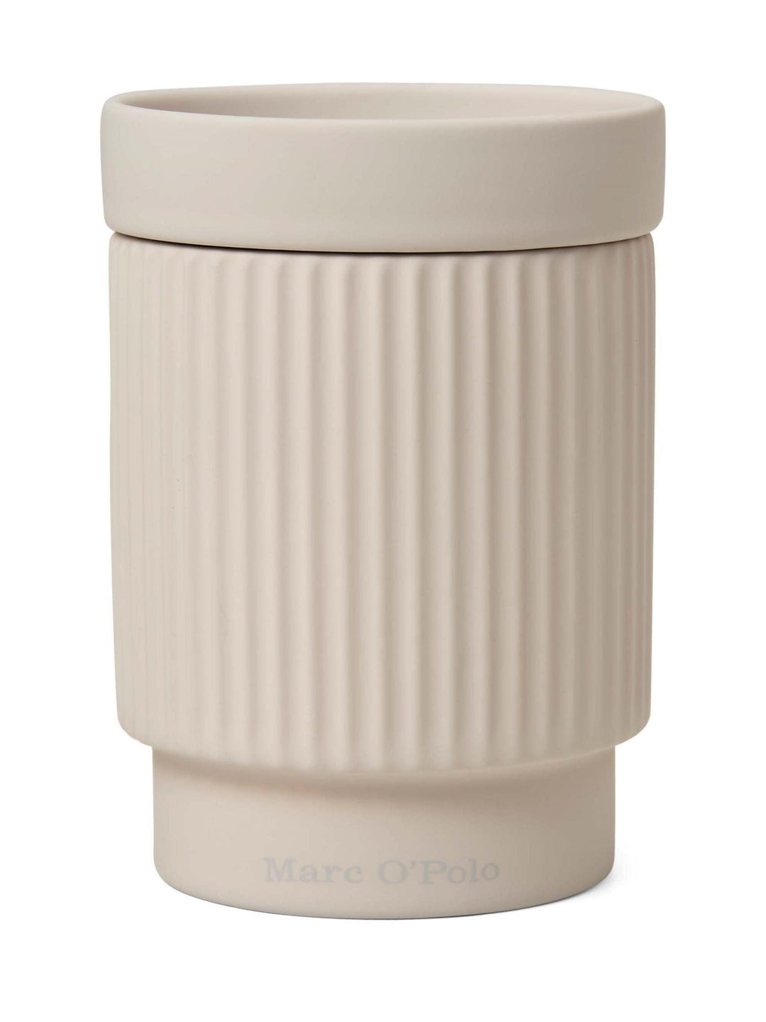 Marc O'Polo Aufbewahrungsdose S The Wave Oatmeal 8x8x10,6 cm, Oatmeal 8x8x10,6 cm