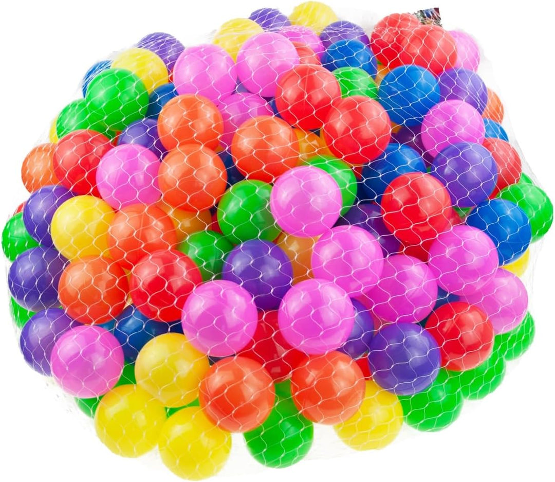 Martom Bunte Bälle für Bällebad 7/6cm Babybälle Plastikbälle Baby Spielbälle 100-2000 Stuck (7cm, 40