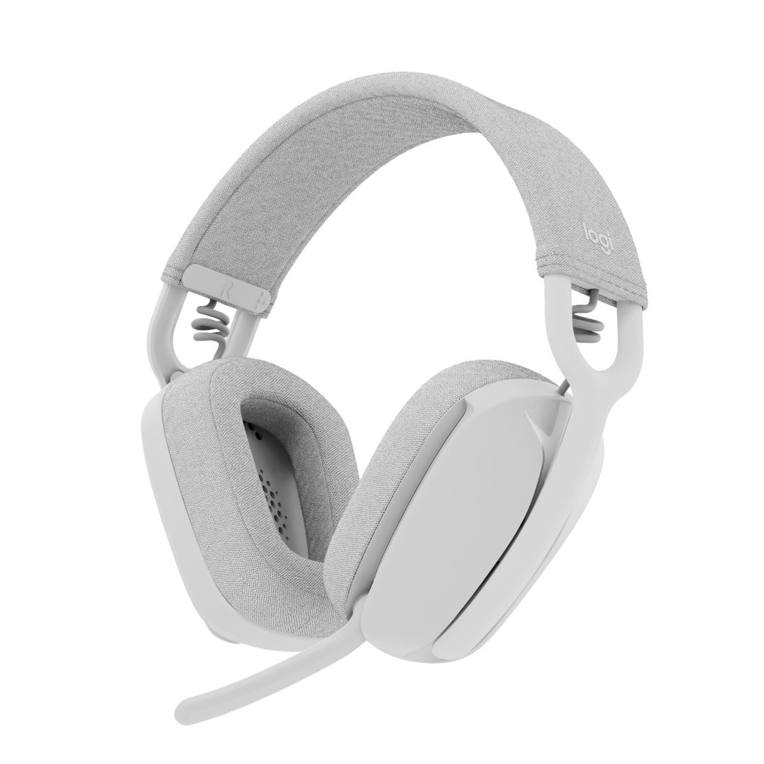 Logitech Zone Vibe 100 Leichte, kabellose Over-Ear-Kopfhörer mit geräuschunterdrückendem Mikrofon, M