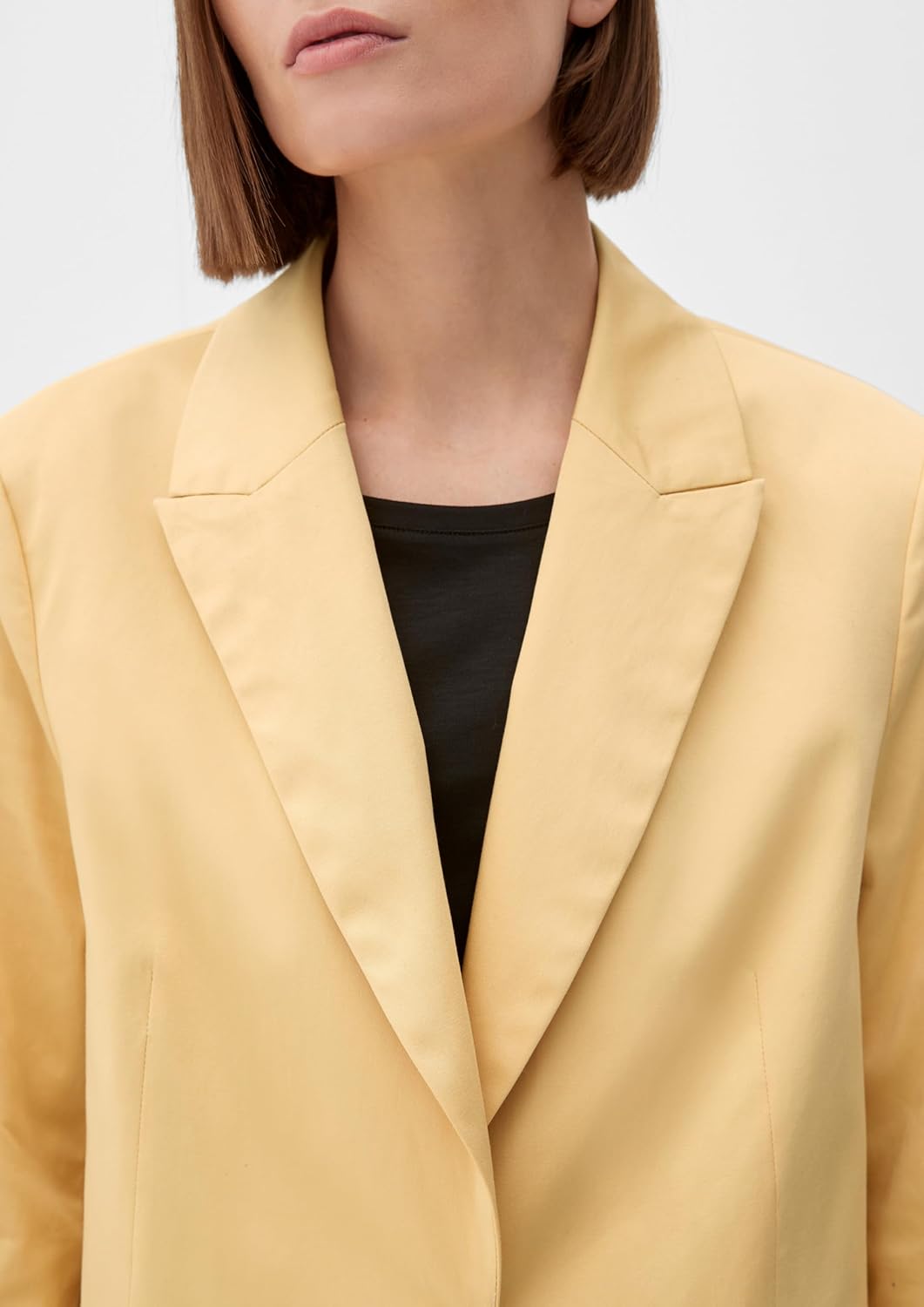 s.Oliver Blazer aus Baumwollstretch 34 Gelb, 34 Gelb