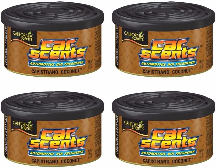 California Scents CCS-416TR Auto-Lufterfrischer „Coconut“, langanhaltender fruchtiger Duft, umweltfr