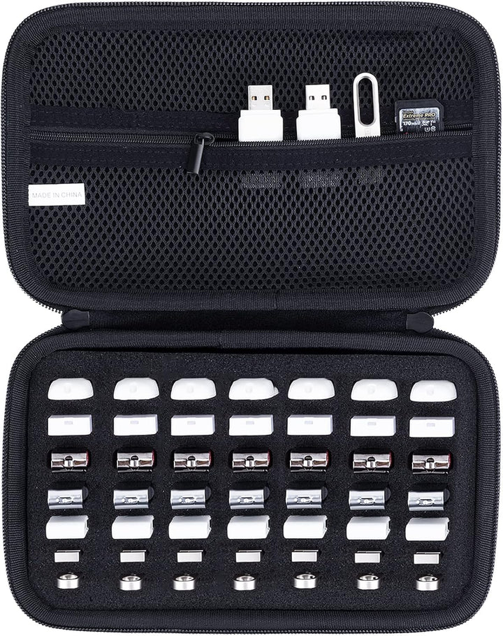 Aenllosi Hülle für USB Flash Drive Speicherkartenhalter Aufbewahrung | Netztasche für Kabel und Zube