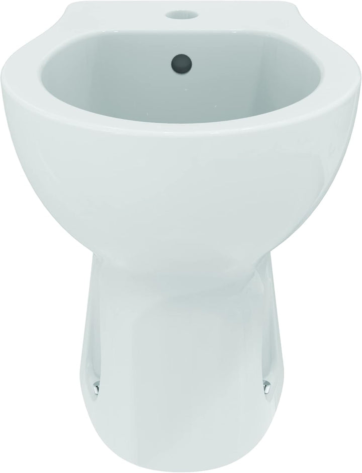 Ideal Standard - Eurovit Bodenbidet für freistehende Wandmontage, weiss